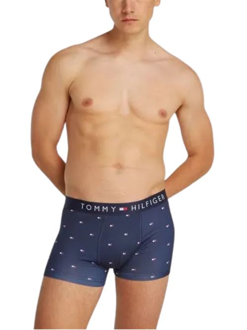 Boxer uomo blu avio in cotone Tommy Hilfiger | UM0UM028540HB